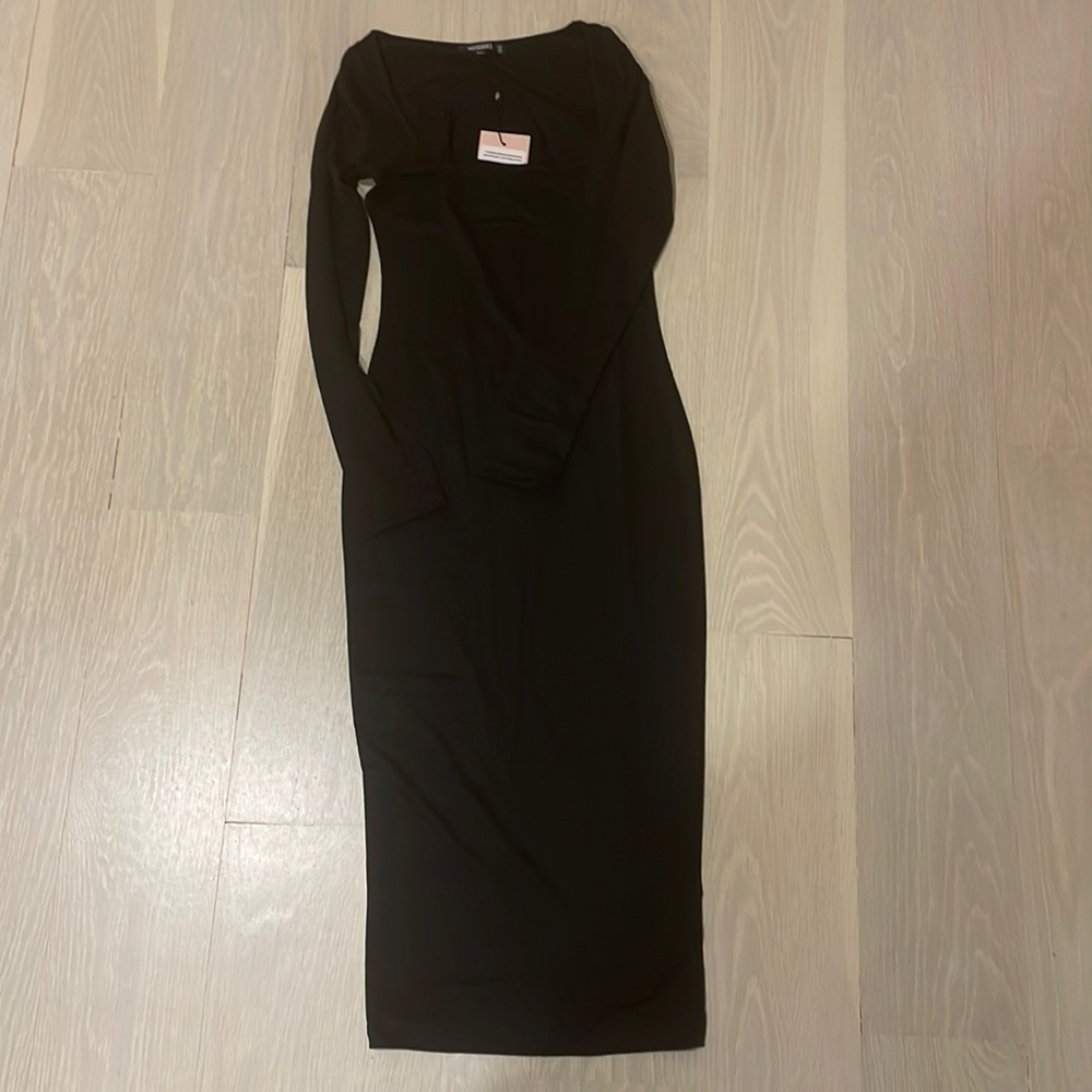 Missguided black dress